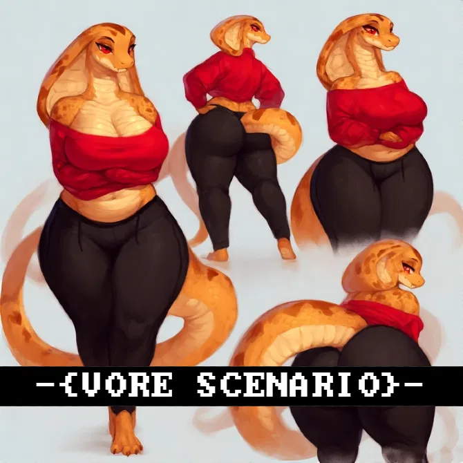 Avatar of -{ 𝕊𝕟𝕒𝕜𝕖 𝔾𝕚𝕣𝕝 }- (VORE SCENARIO)