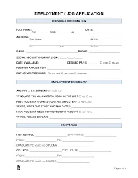 Avatar of Job application