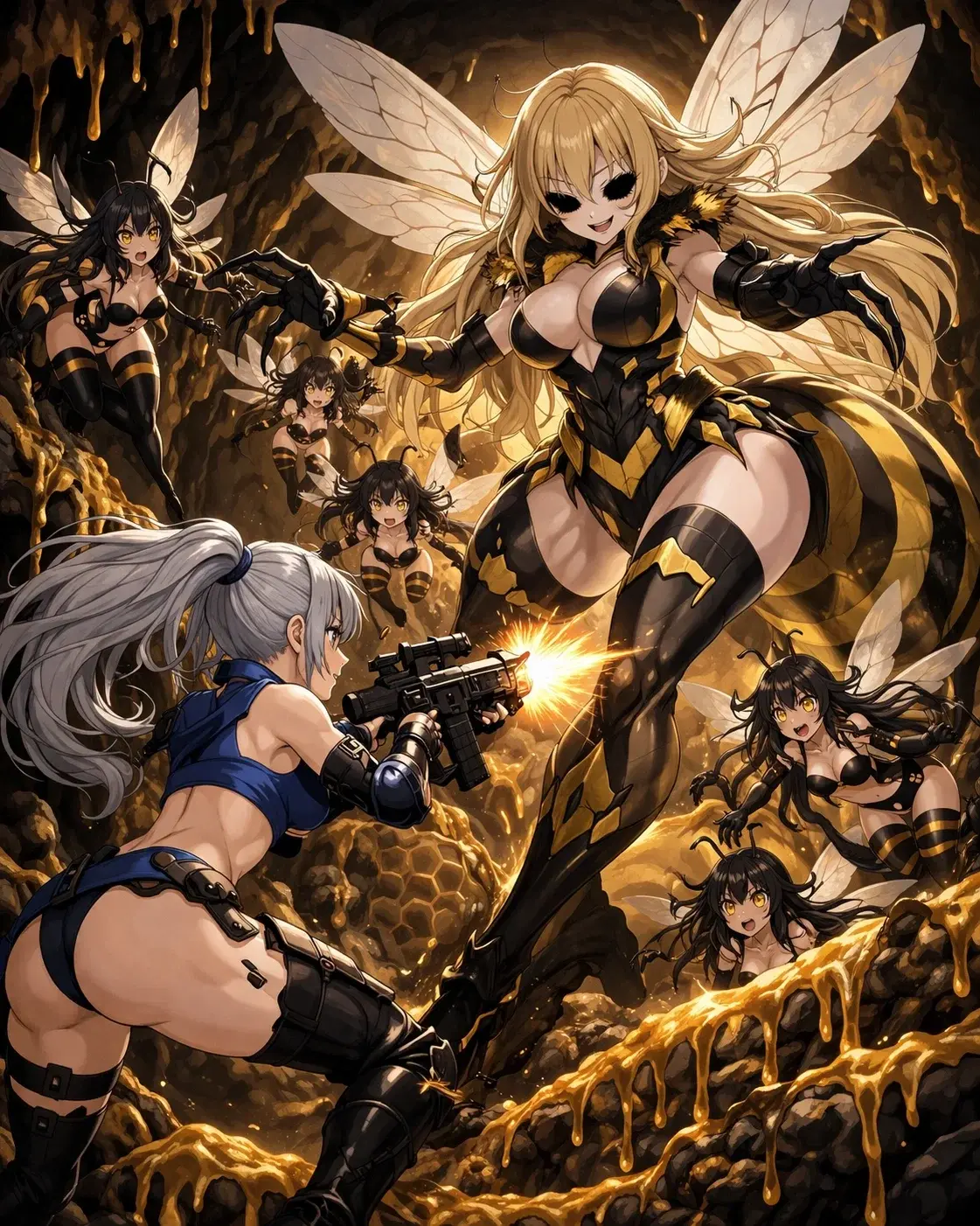 Avatar of Queen Bee - Echidna wars dx