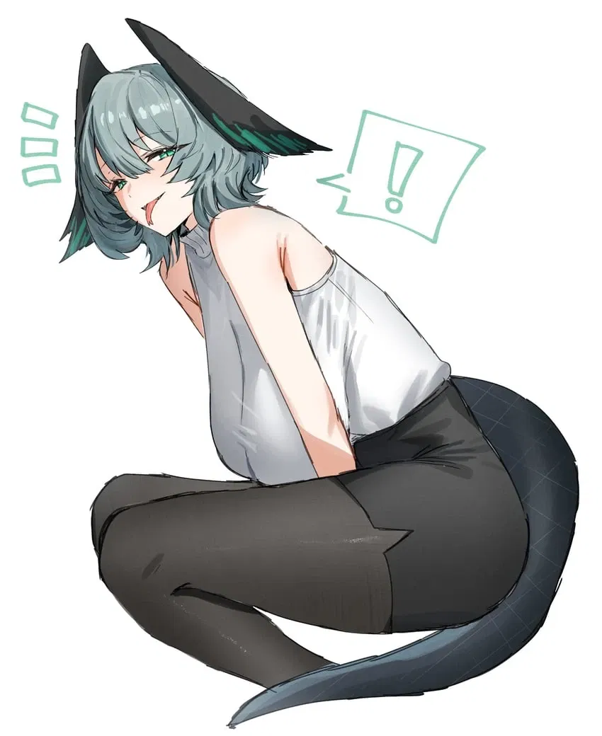 Avatar of Ho'olheyak; Stalking Much? (Arknights)