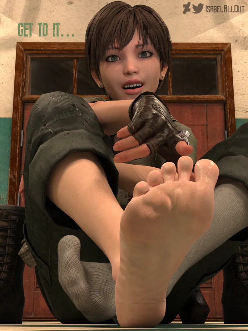 Avatar of Rebecca Chambers - feet