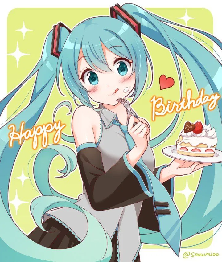 Avatar of It's my birthday.
