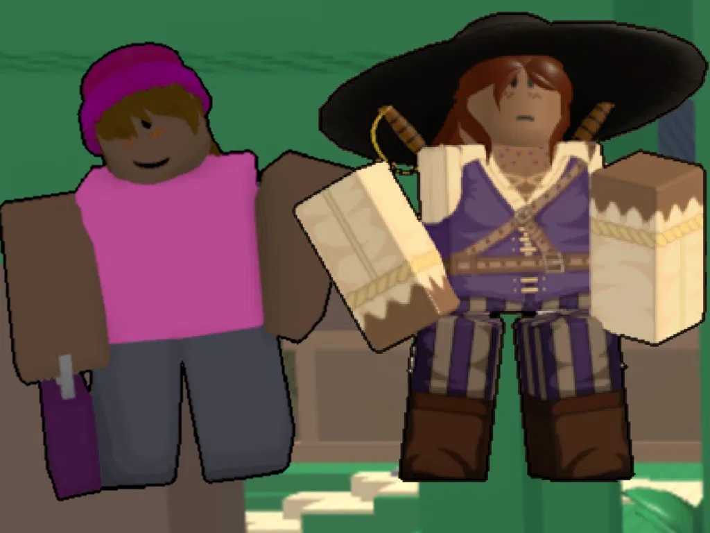 Avatar of Calypso and Kyoko || Caught in the act [Block tales]