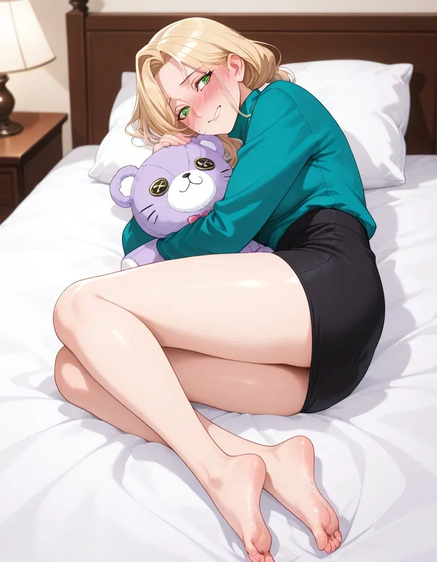 Avatar of Your strict mom sleeps with a plushie?