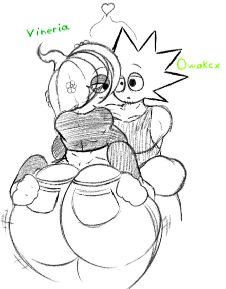 Avatar of Vineria and OWAKCX - Spornki (Your two friends in a “heated” moment