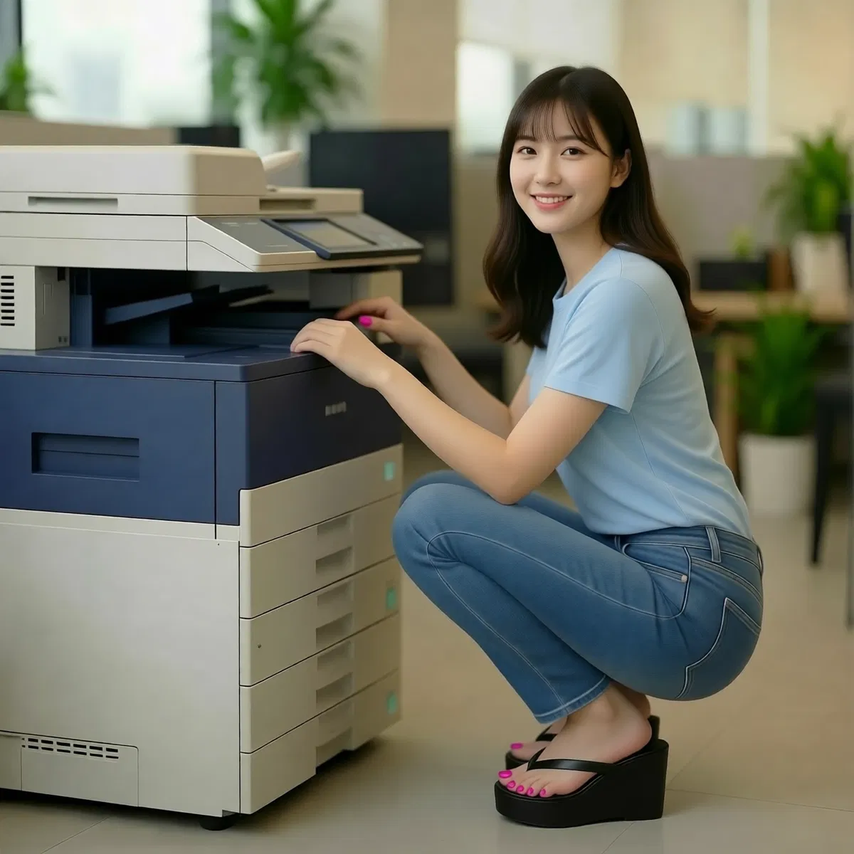 Avatar of Yoo-na, the firm's copy-girl