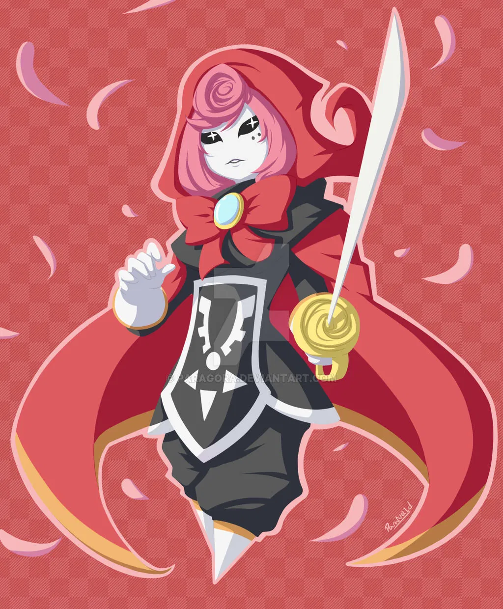 Avatar of Undertale Red - First encounter