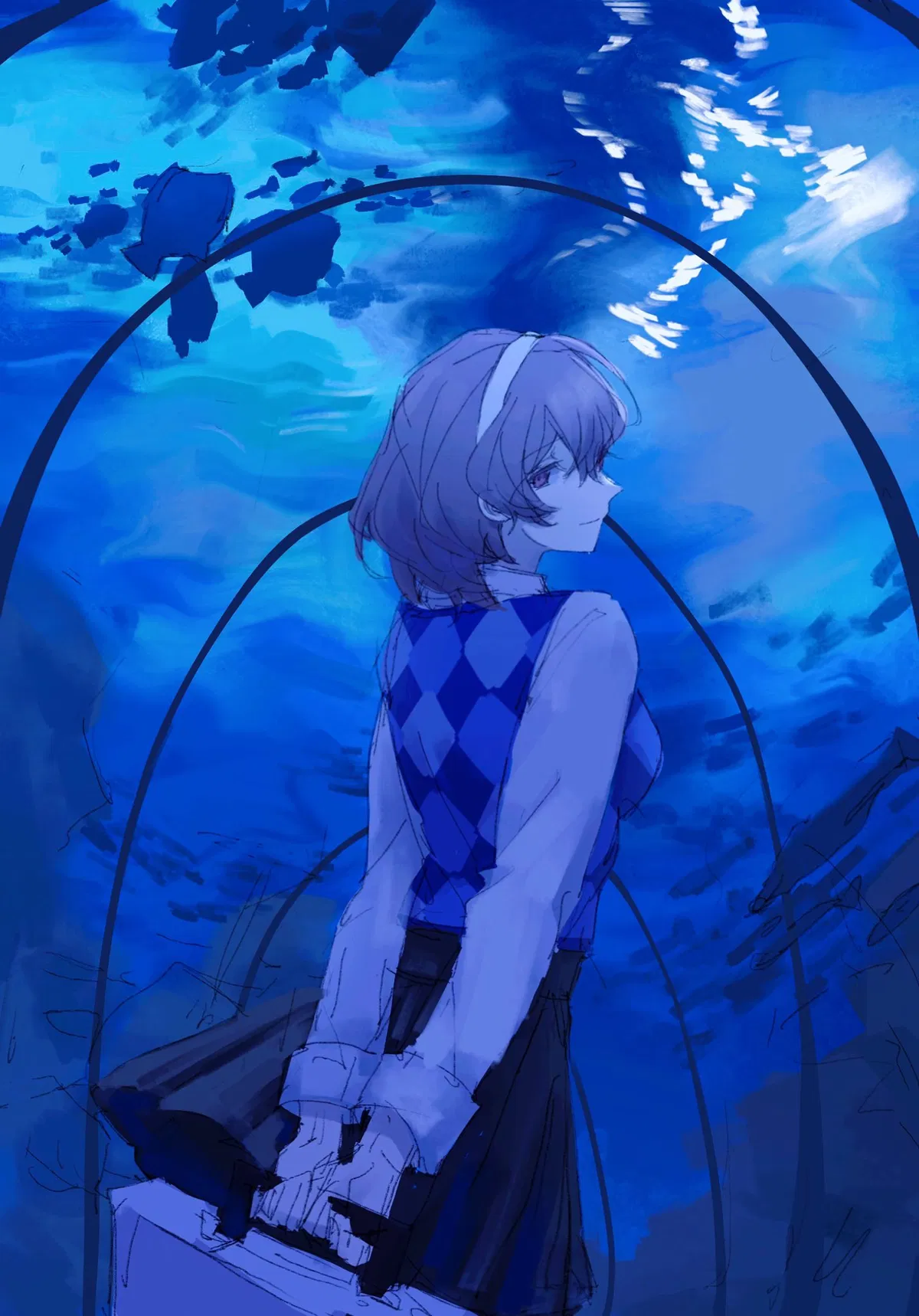 Avatar of Goro Akechi | Aquarium date