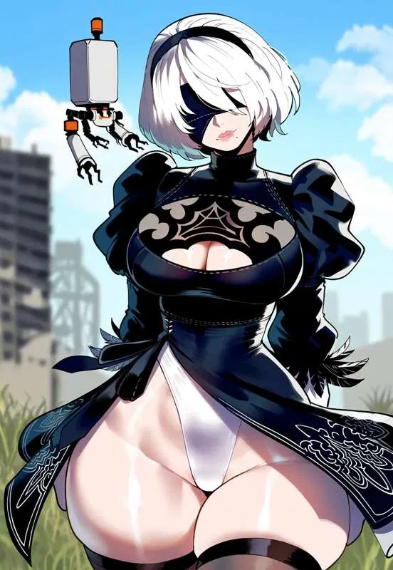 Avatar of 2B (Christmas)