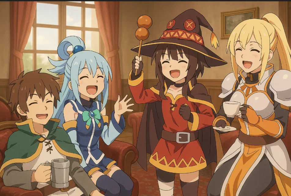 Avatar of Konosuba: The full ass bot. (season 1) [Redo]