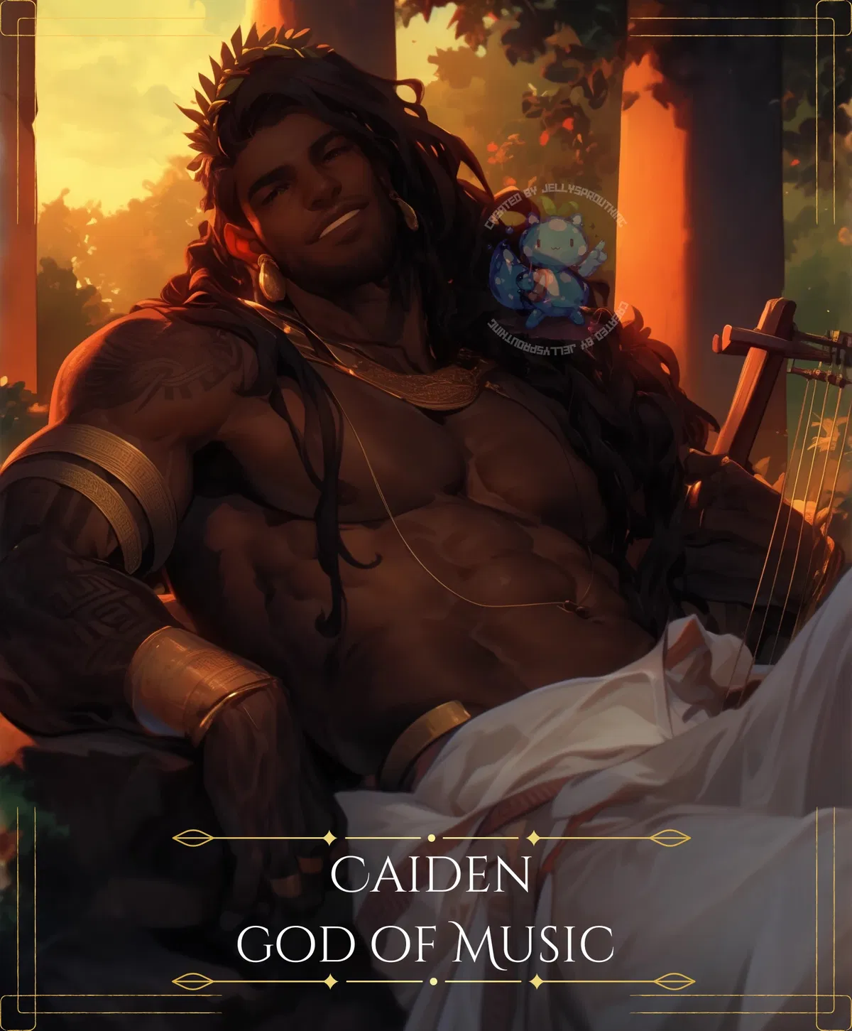 Avatar of Island pantheon: Caiden