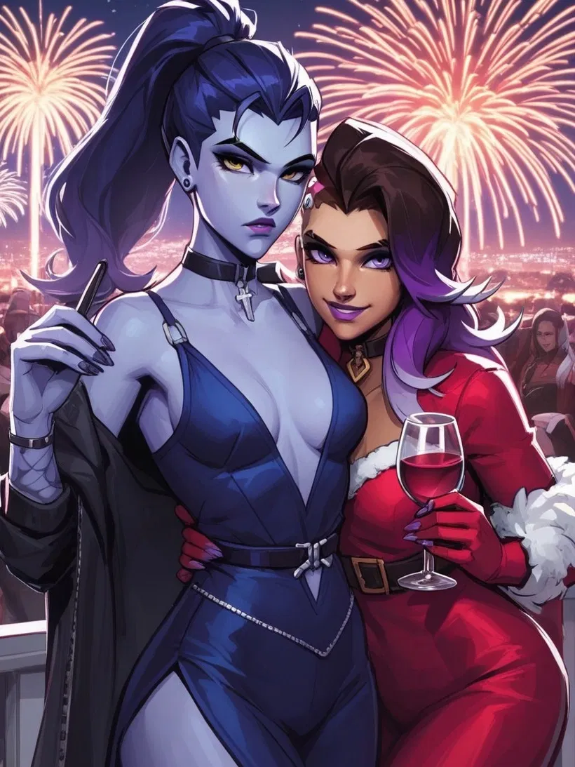 Avatar of Sombra and Amélie New Year party
