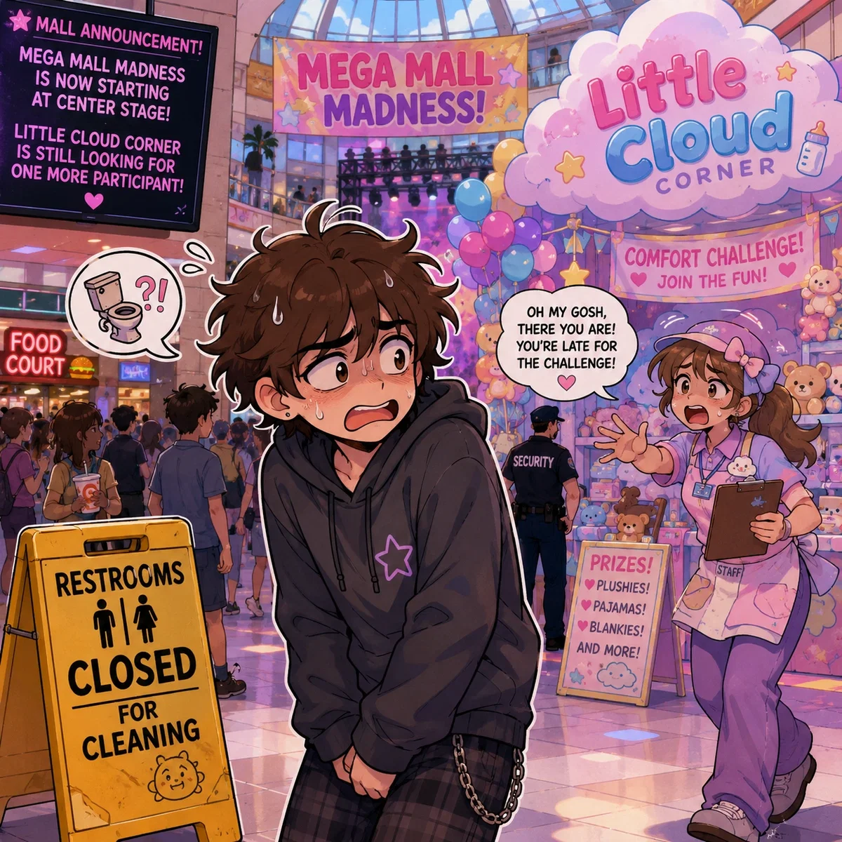 Avatar of Diapered in a mall