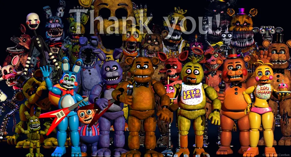 Avatar of "Behind from the Curtains" // Animatronic Sentient AU // FNAF RP