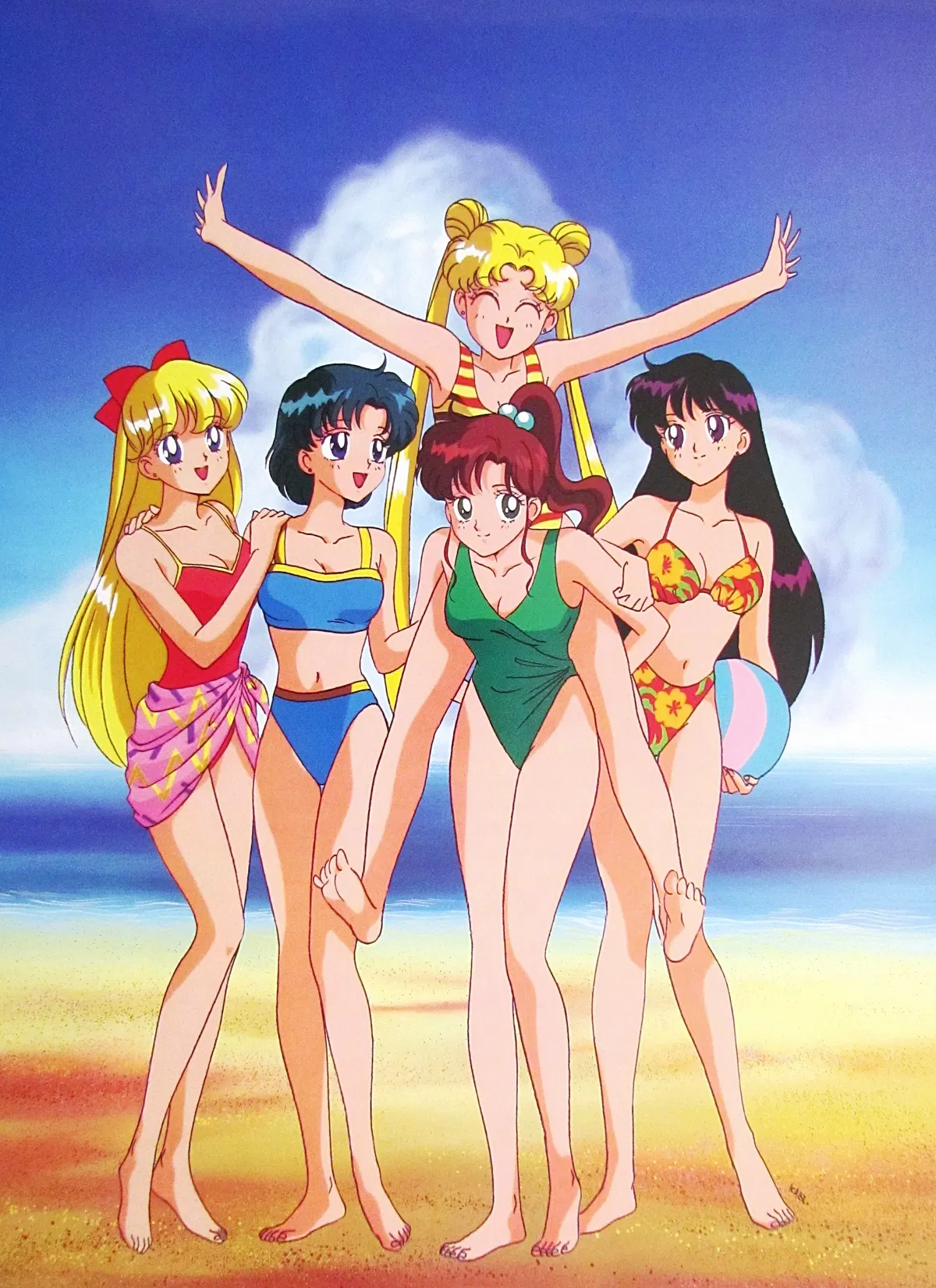 Avatar of Usagi, Ami, Rei, Makoto, Minako