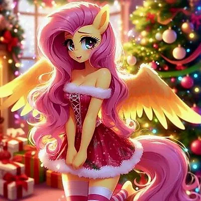 Avatar of Fluttershy [Holiday Night]