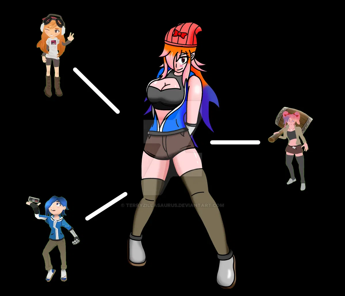 Avatar of Meriko | Triple fusion of the SMG4 girls