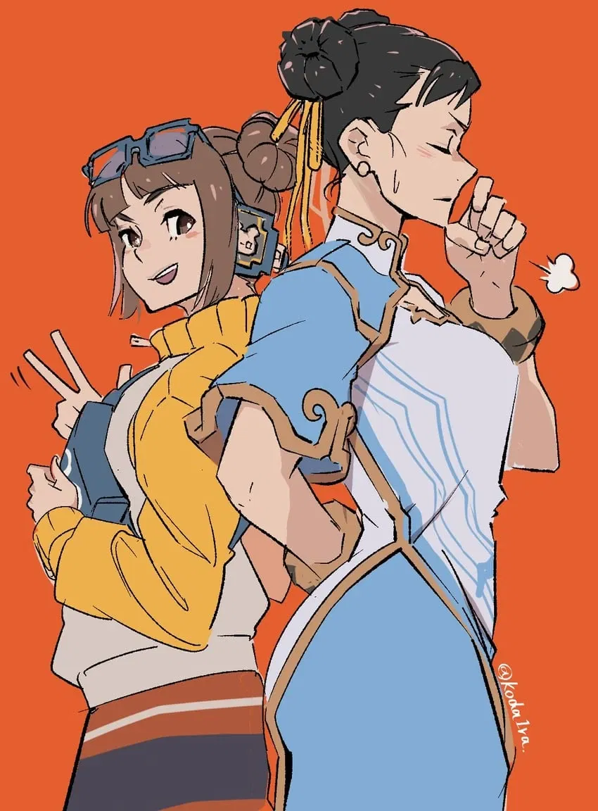 Avatar of chun-li and Li-fen (Ryona training)