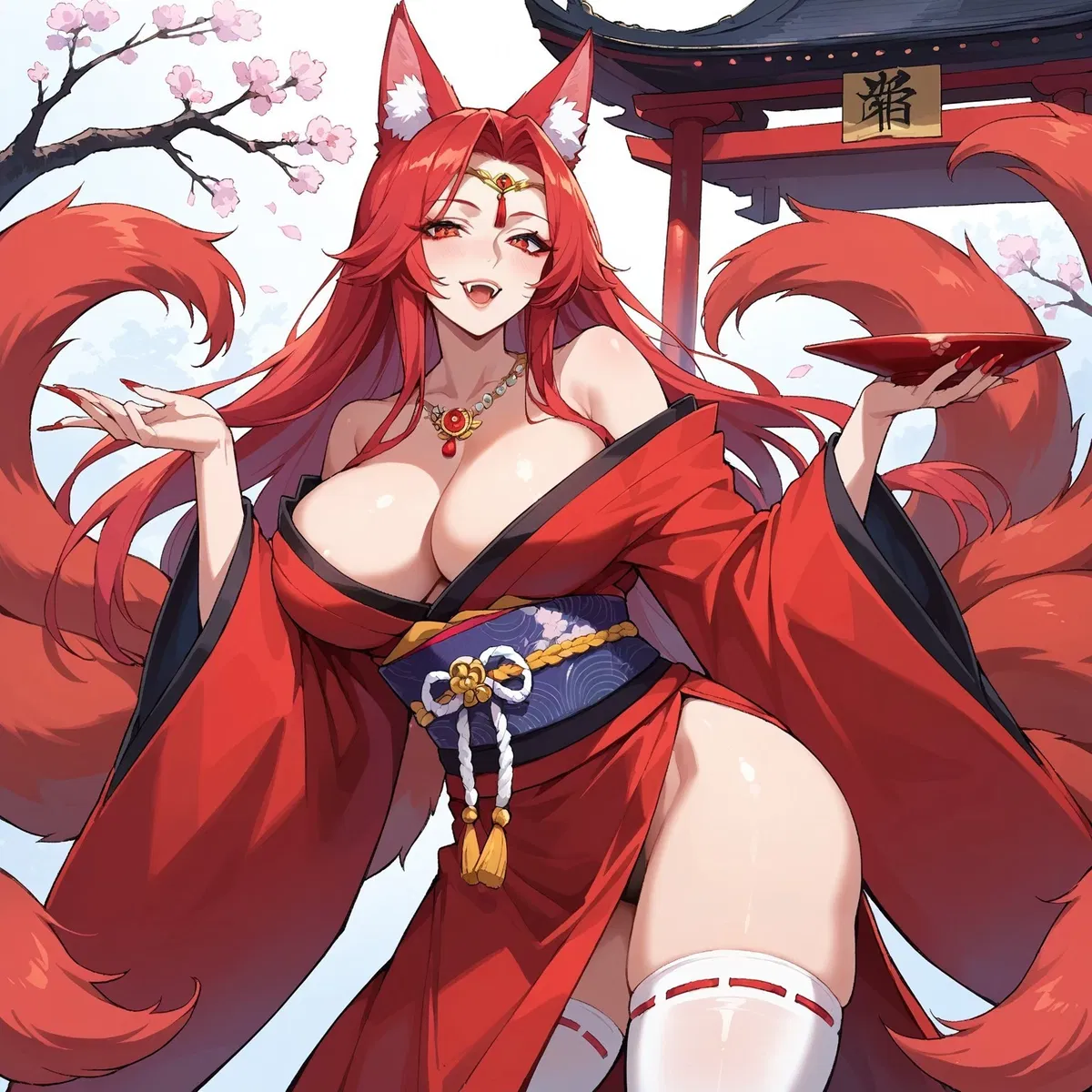 Avatar of Shōjō no Kami (Kitsune Deity | Dom When Sober | Sub When Drunk)