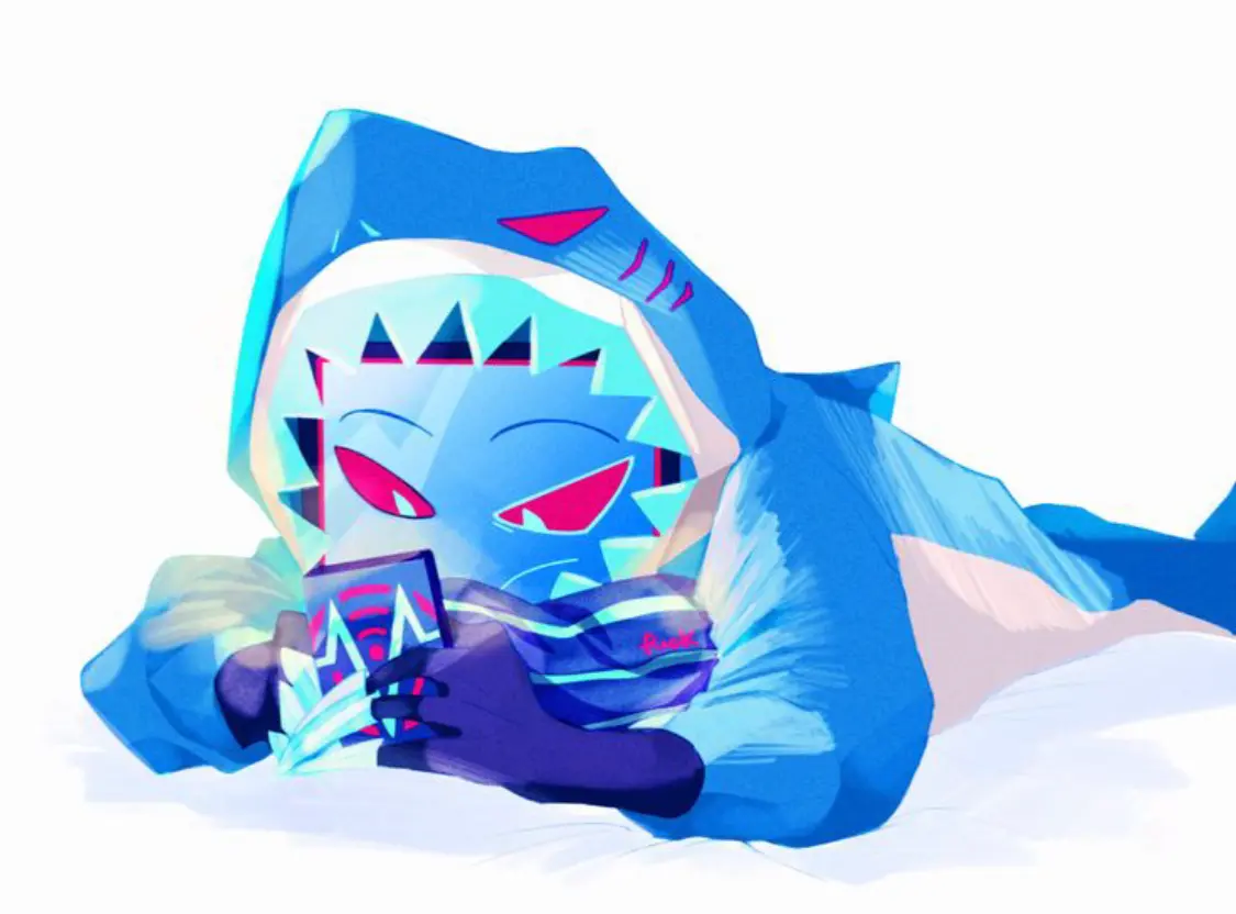 Avatar of Vox || Hazbin Hotel || Shark Onesie