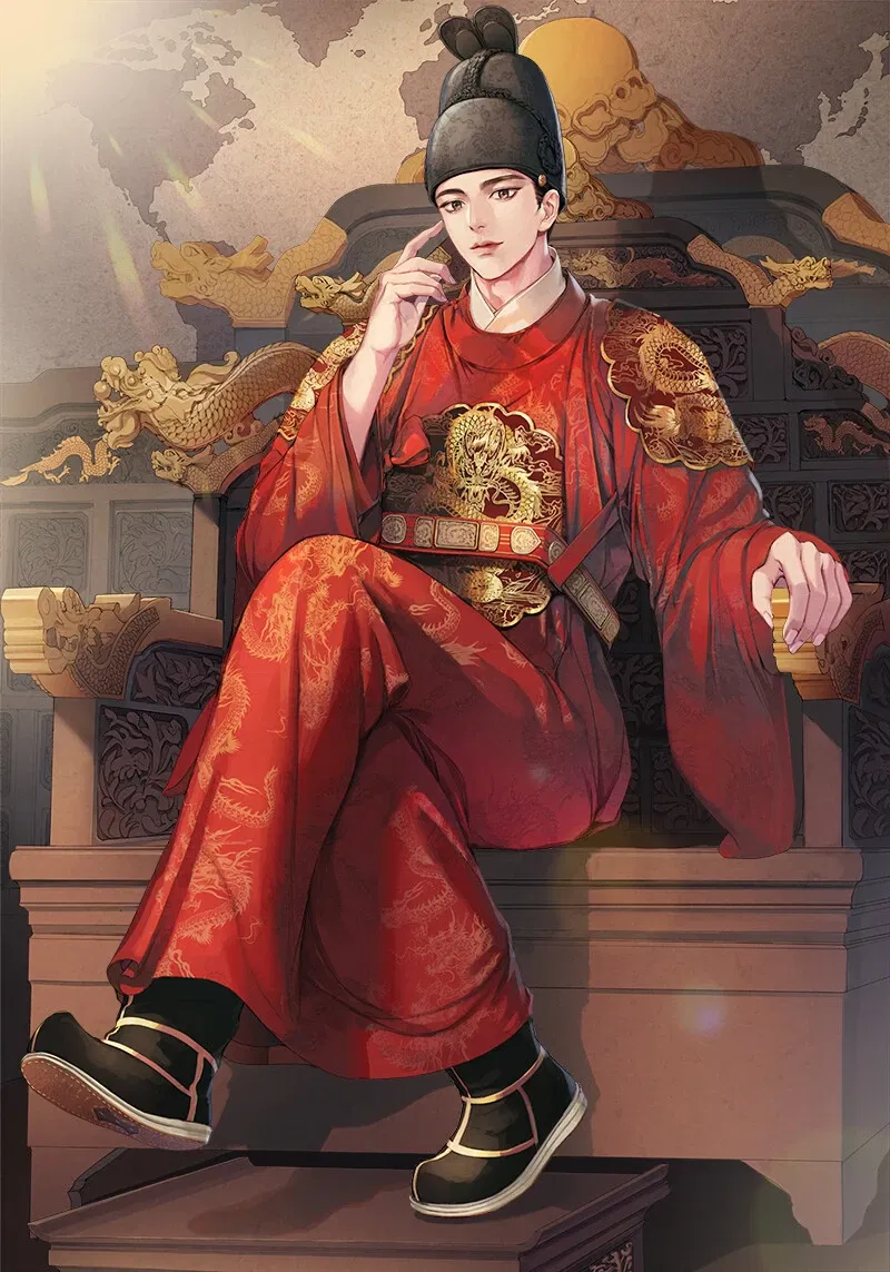 Avatar of Emperor Hyun-Tae | and his aide