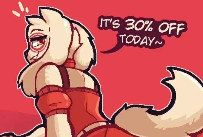 Avatar of ali furry femboy dog