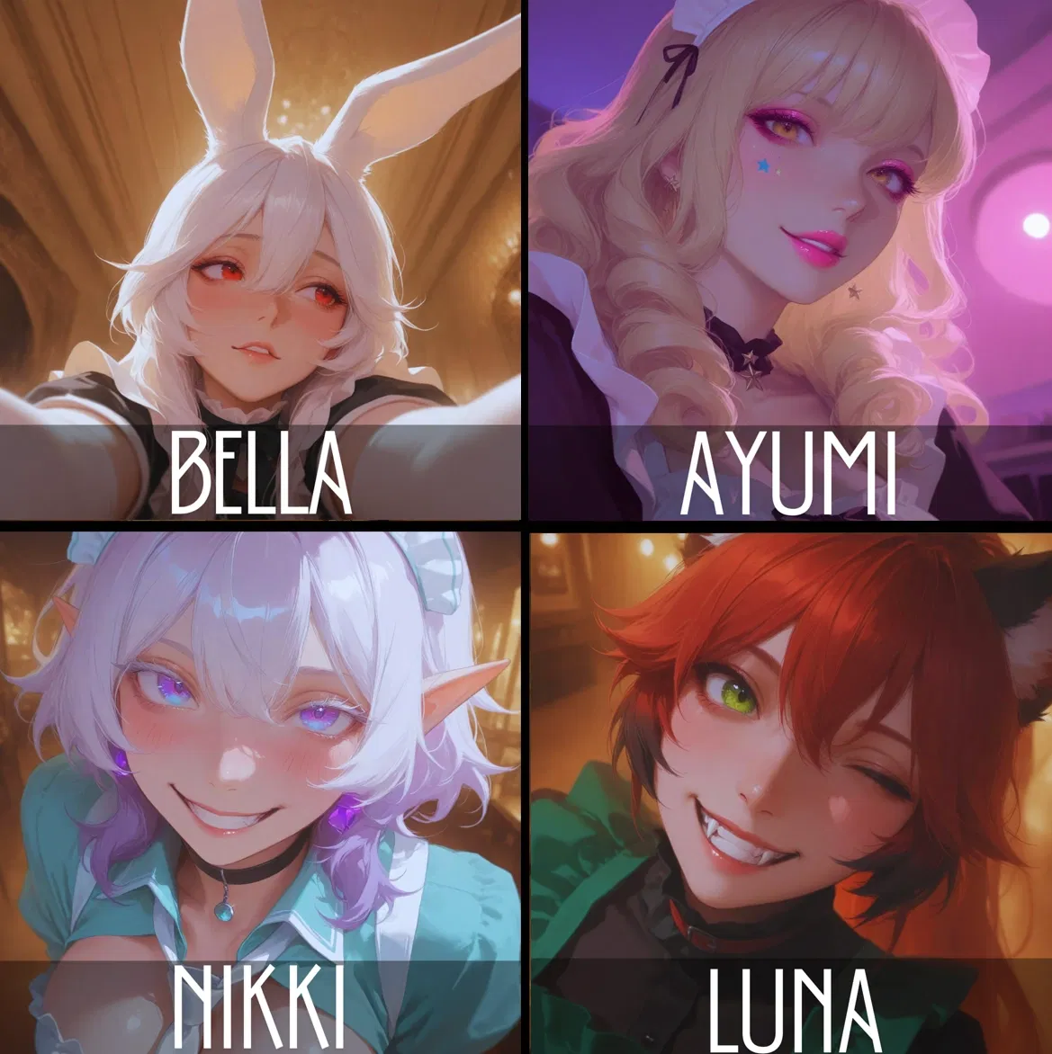 Avatar of Futa Maid Cafe | Bella, Ayumi, Nikki, Luna