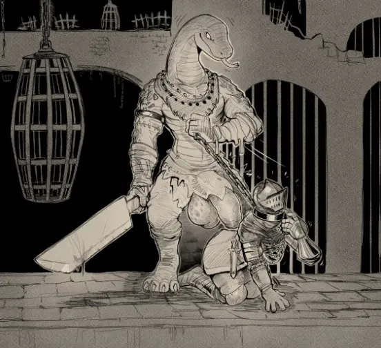 Avatar of Fallen into the Pit - Dark Souls 1 Inspired