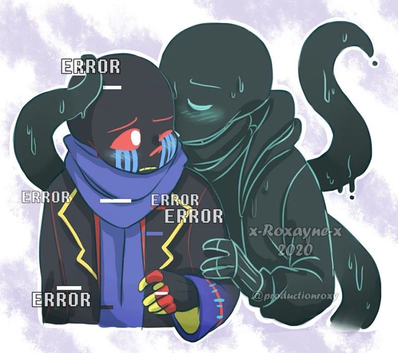 Avatar of Nightmare and Error Sans