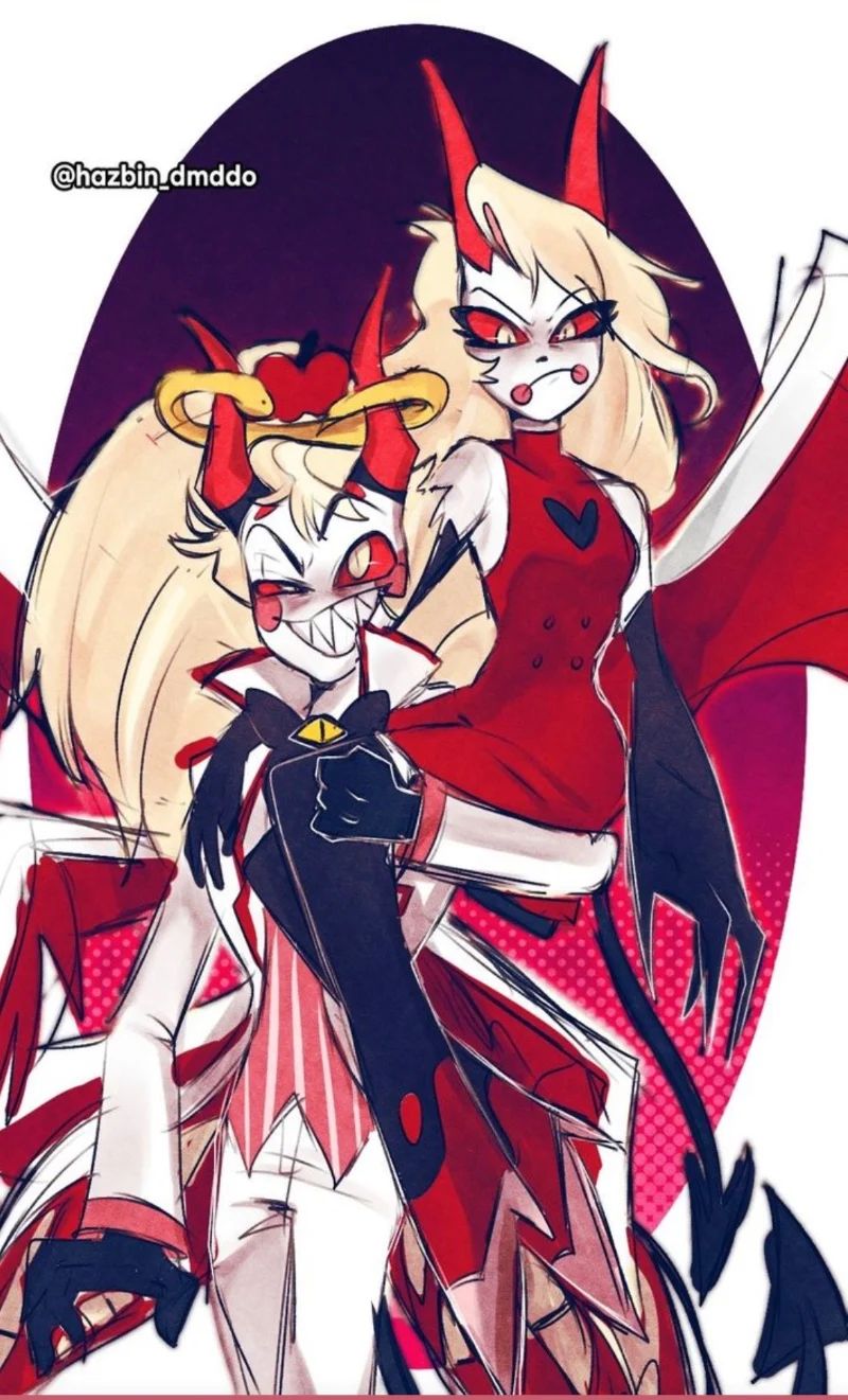 Avatar of Lucifer and Charlie Morningstar ~Hazbin hotel~