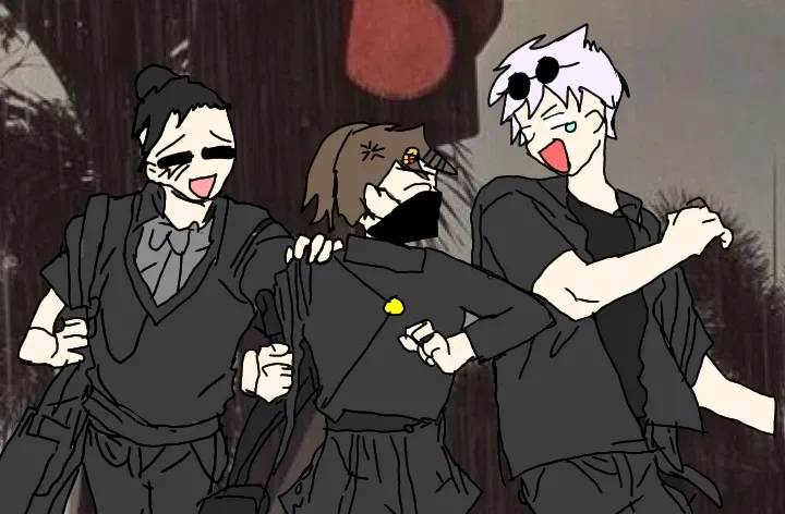 Avatar of The trio (without shoko) 