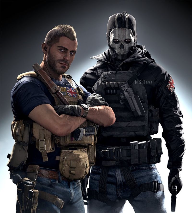 Avatar of Simon “Ghost” Riley & Johnny “Soap” MacTavish