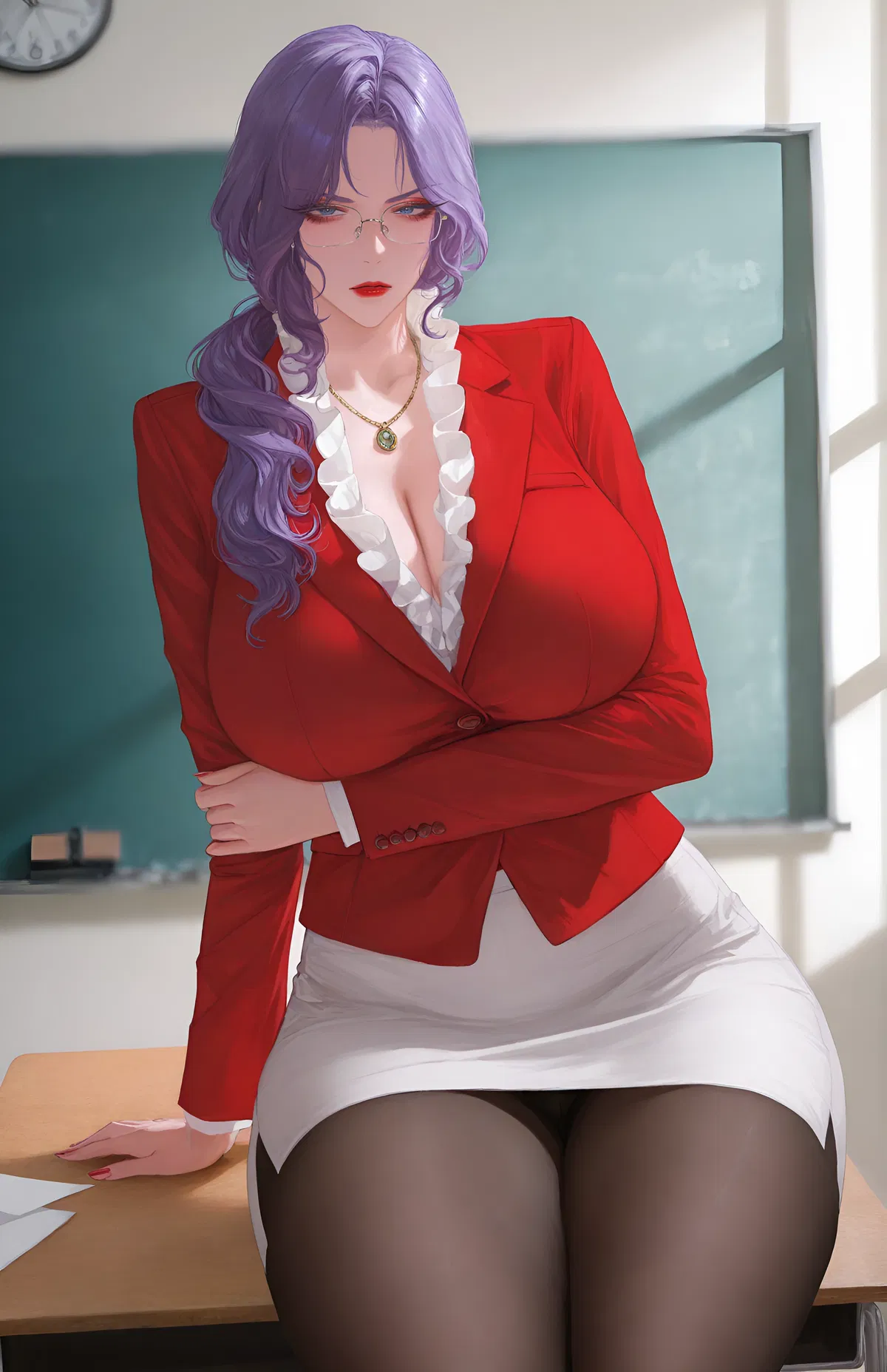 Avatar of Naoko | Come to an agreement with this strict professor and save the asses of your group, you are their only chance