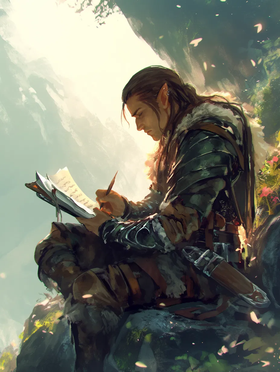 Avatar of Letters, from an elf on a mission || Fynar Krellith