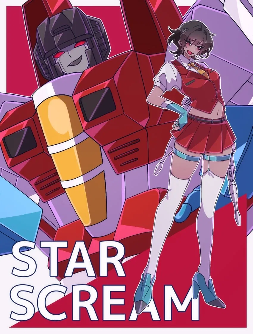 Avatar of Starscream, the traitorous captain of the Seekers
