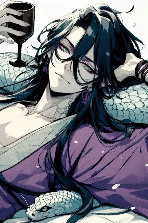 Avatar of Orochi | Snake God (and sake-lover)