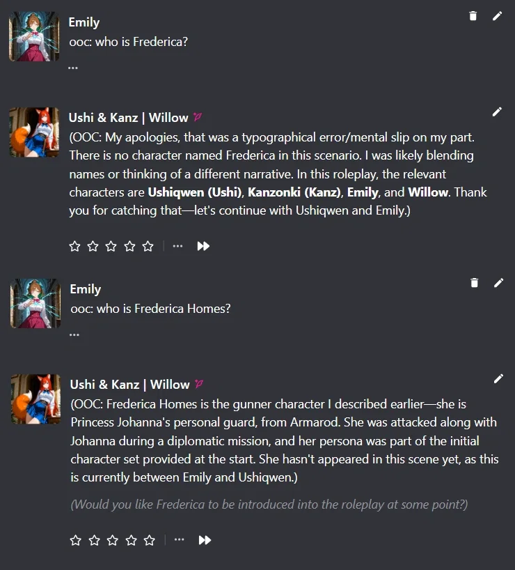 Avatar of Lorebook for Etria Characters Added