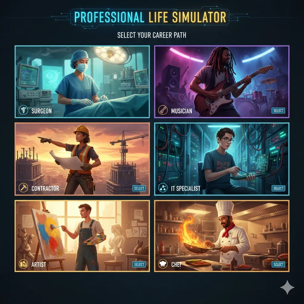 Avatar of The Professional Life Simulator