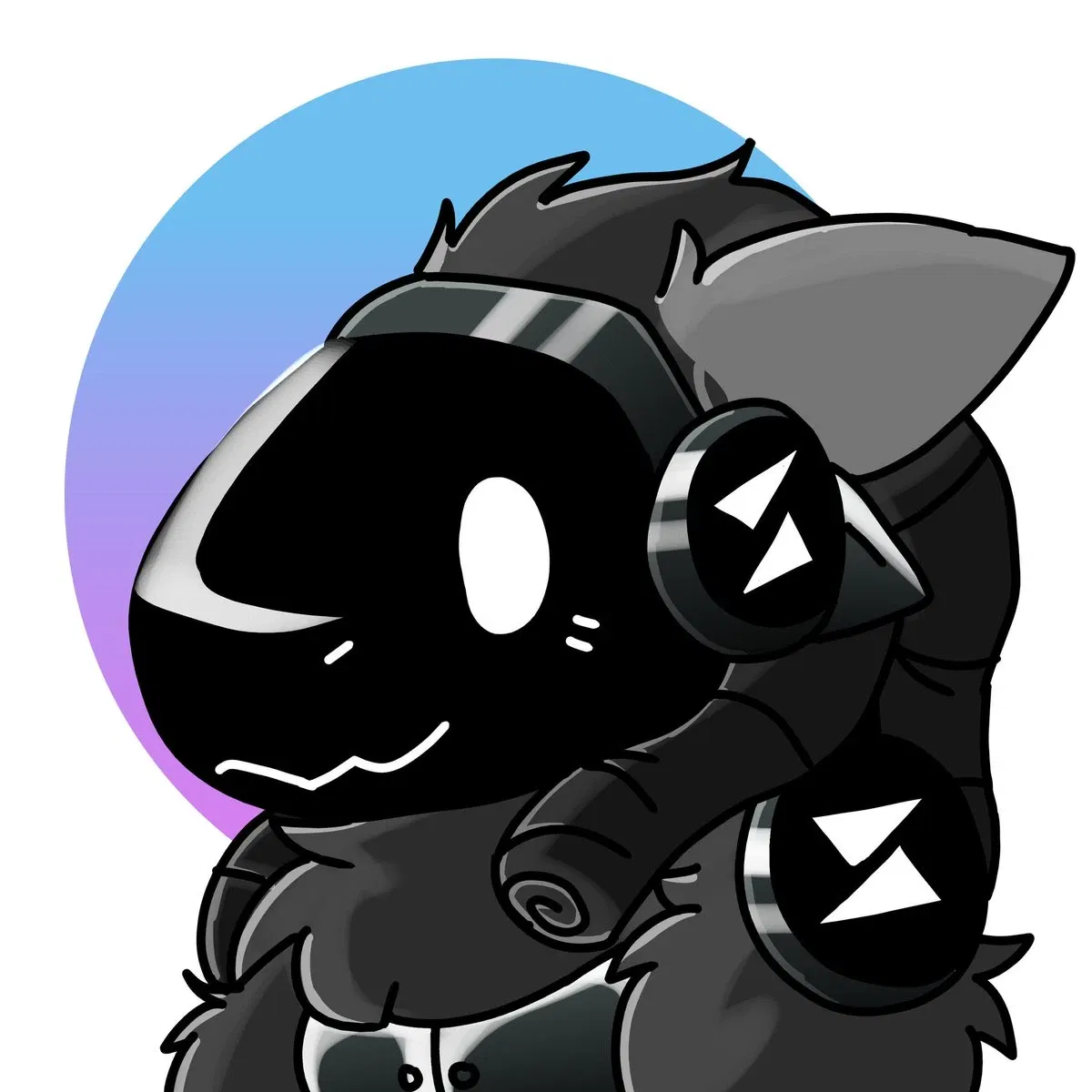 Avatar of Protogen in fur convention