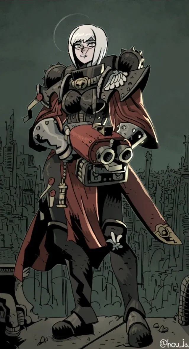 Avatar of Your Sister of Battle - Warhammer 40K