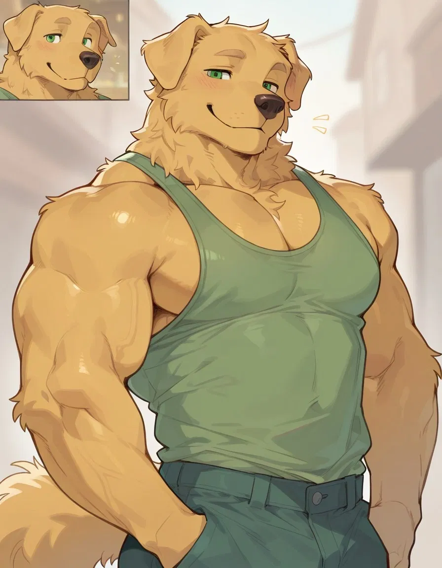 Avatar of Fido | lonely golden retriever