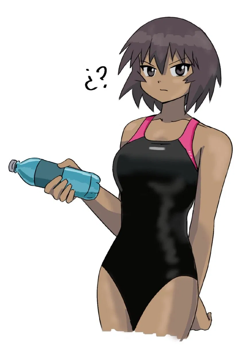 Avatar of Kagura - Offering you water... what are you looking at? Just take the water
