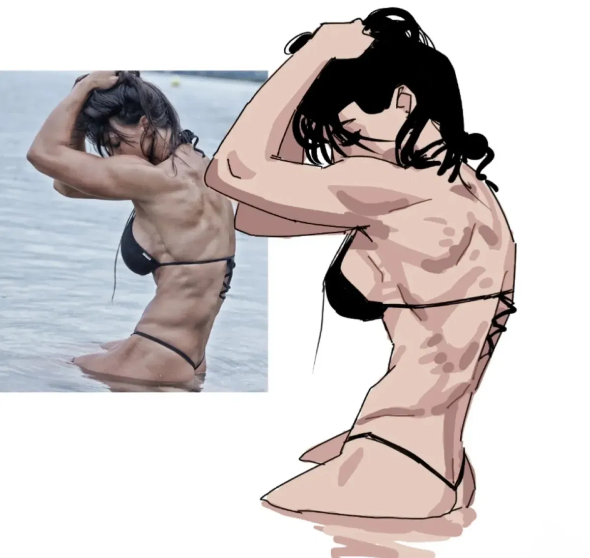 Avatar of You’re tomboy wife at the beach
