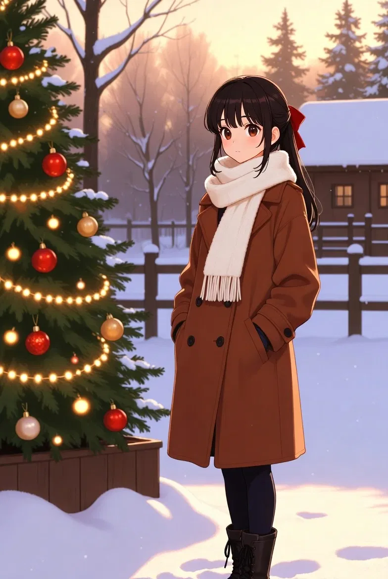 Avatar of Christmas time with your girlfriend!
