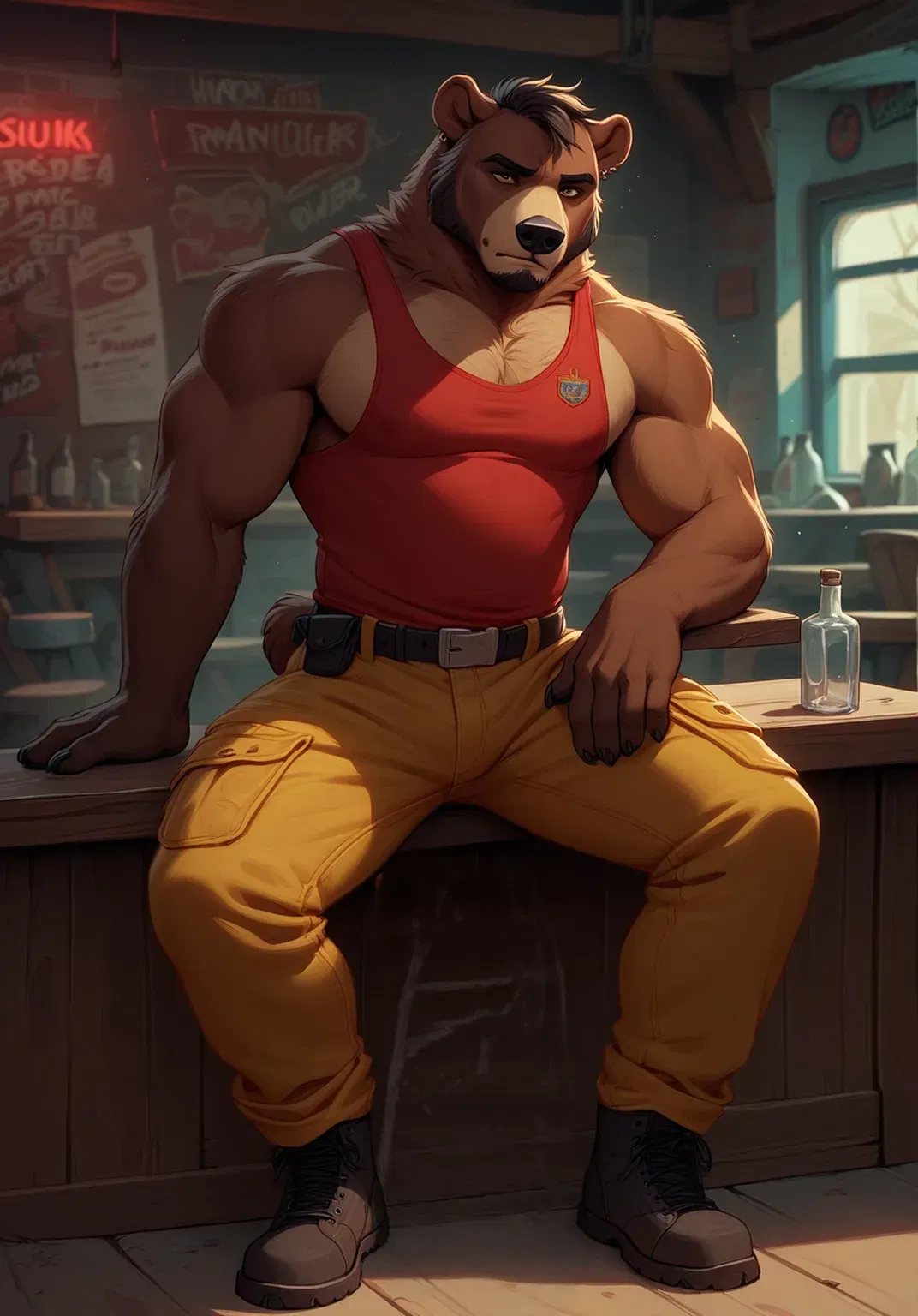 Avatar of Bran - The Grizzly Bear Fire Chief