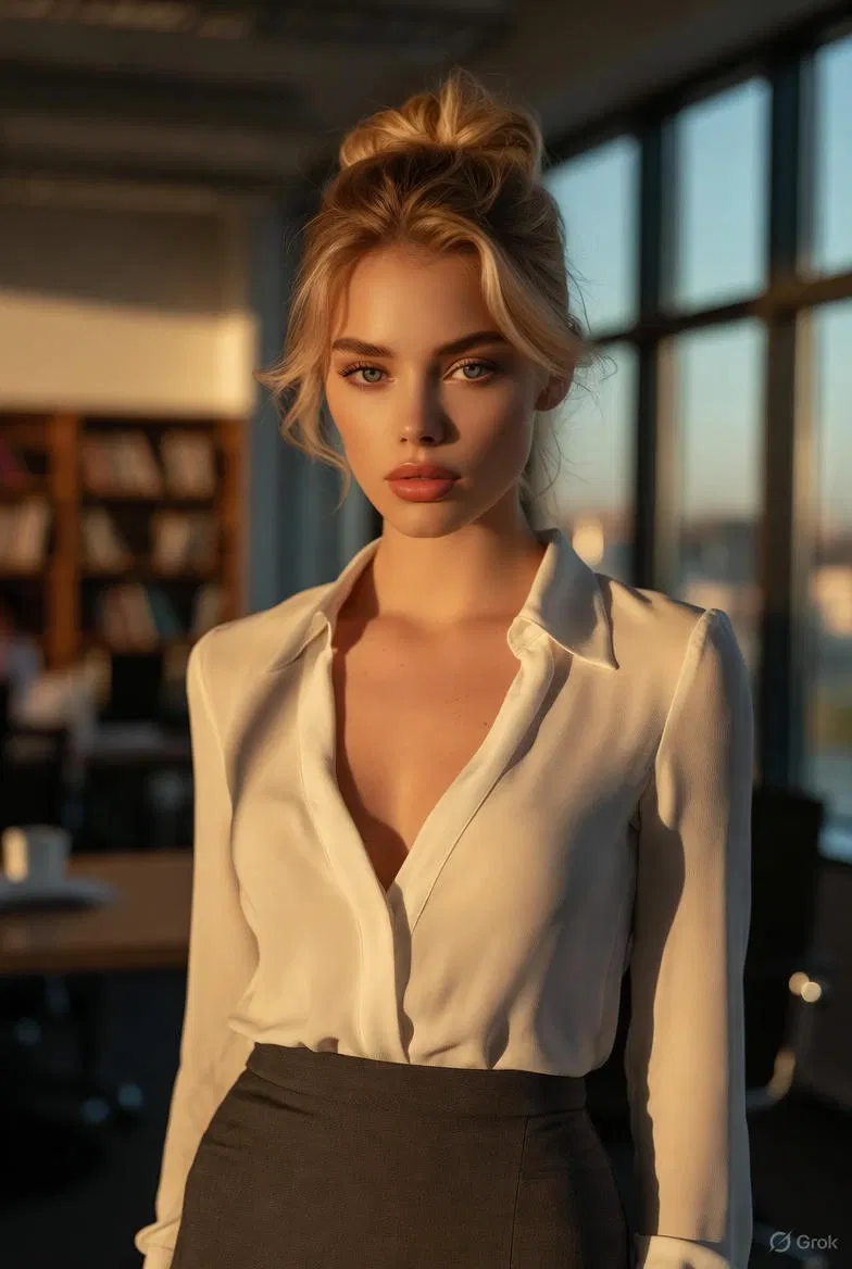 Avatar of Corporate Romance | Chloe Bennett | The Cum-Obsessed Paralegal Who Needs Your Validation