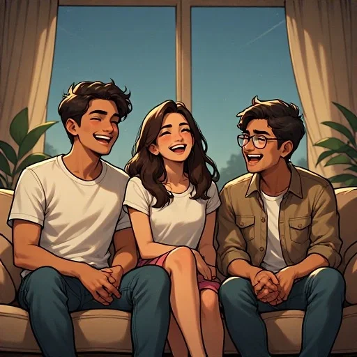Avatar of Threesome with Aryan and Dev, your two older friends. (Fem POV)