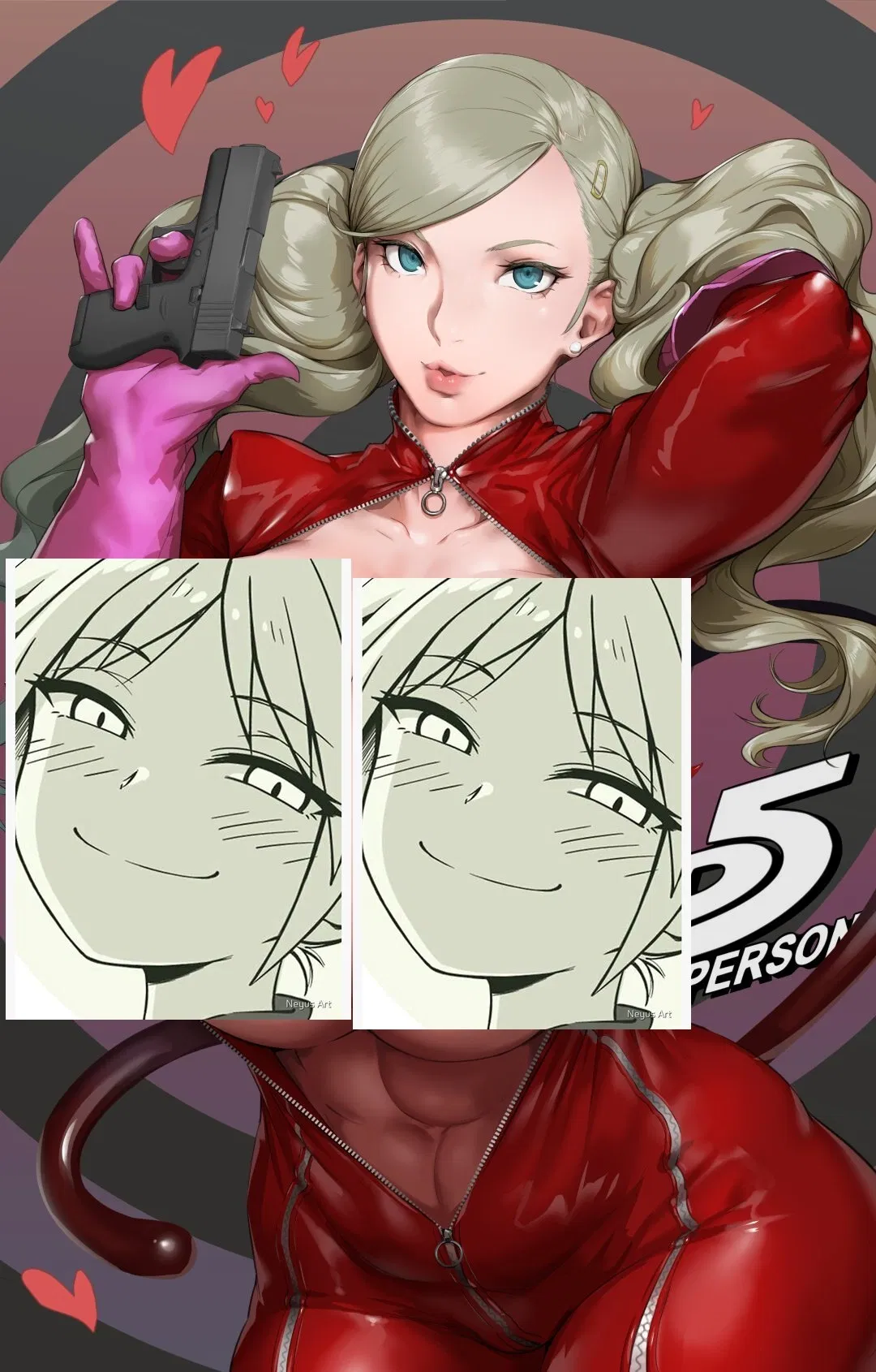 Avatar of Ann Takamaki: Whip of Fire and Forbidden Curves