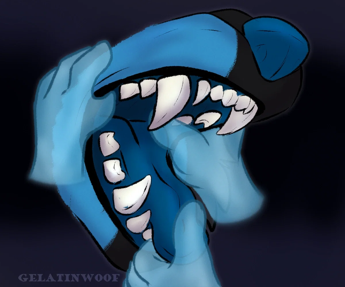 Avatar of Harassed by light blue disembodied hands
