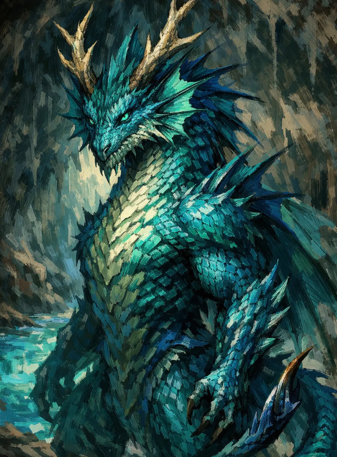 Avatar of Ryren || Abyssal Ocean Dragon